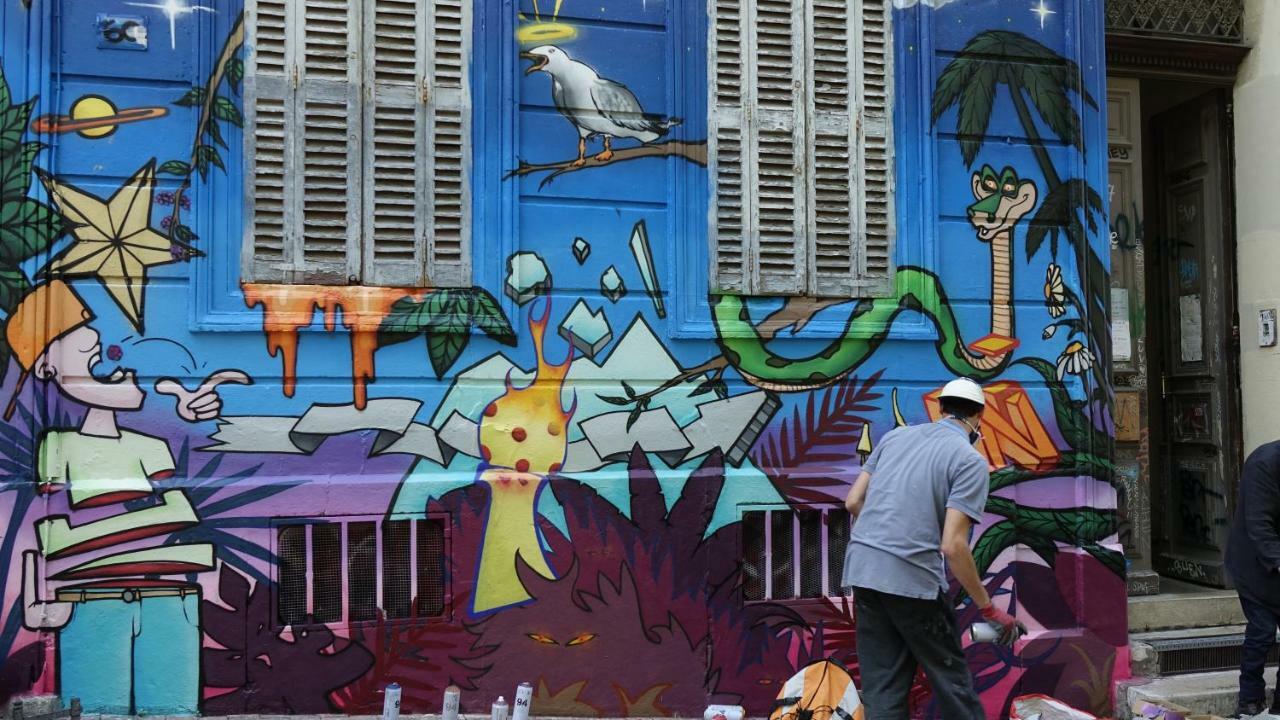 Quartier Des Createurs "La Plaine Cours Julien" Chambre Privee Dans Appartement Menage Frequent Des Parties Commune Marseilles Exterior foto